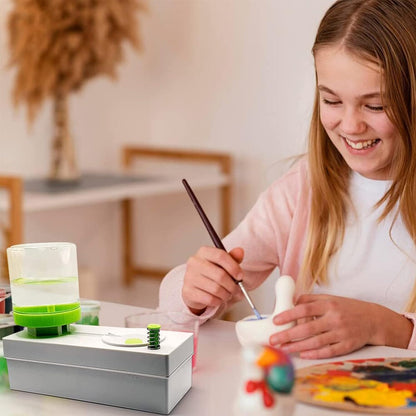 Painting Station with Brush Cleaner & Rinser