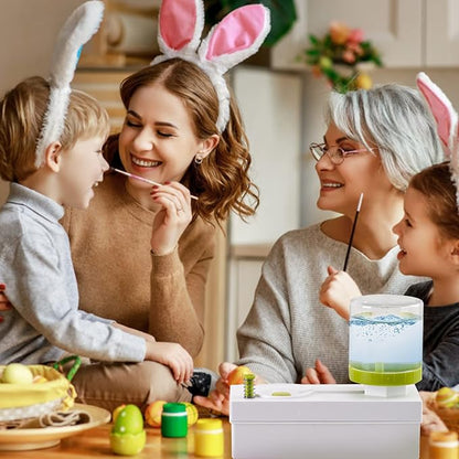 Painting Station with Brush Cleaner & Rinser