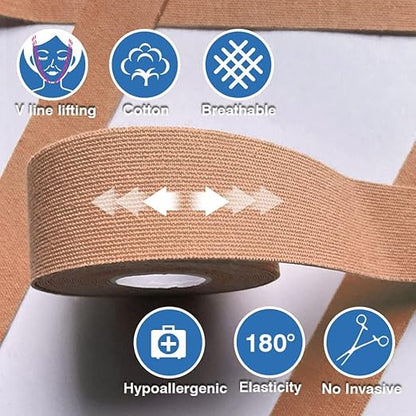 Youth Patch Kinesiology Tape – Lift, Firm & Glow - Pack of 2