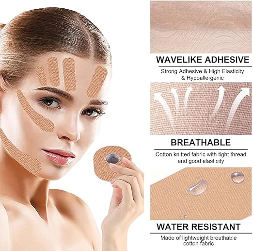 Youth Patch Kinesiology Tape – Lift, Firm & Glow - Pack of 2