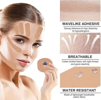 Youth Patch Kinesiology Tape – Lift, Firm & Glow - Pack of 2