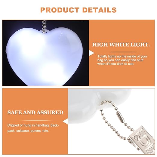Heart Handbag LED Light With Touch Sensor
